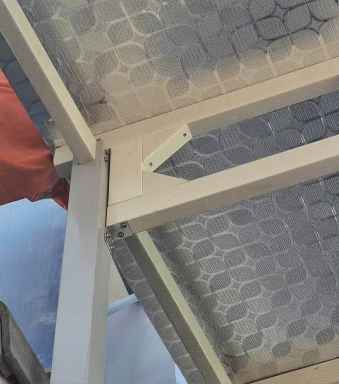 Khung mái composite tấm lợp nhựa